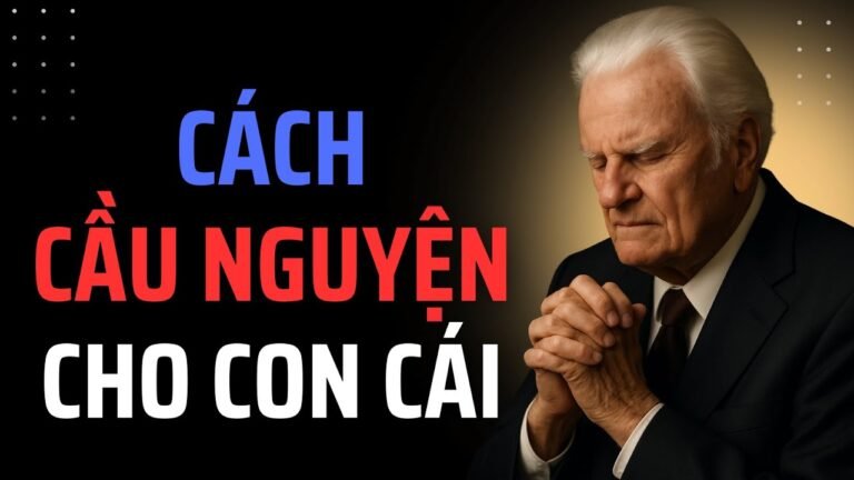 CHA MẸ ƠI, HÃY ĐỪNG NGỪNG CẦU NGUYỆN CHO CON