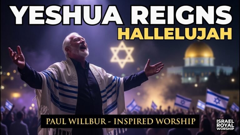 THE KING YESHUA REIGNS | BEST 2026 Paul willbur inspired worship live | deep hebrew