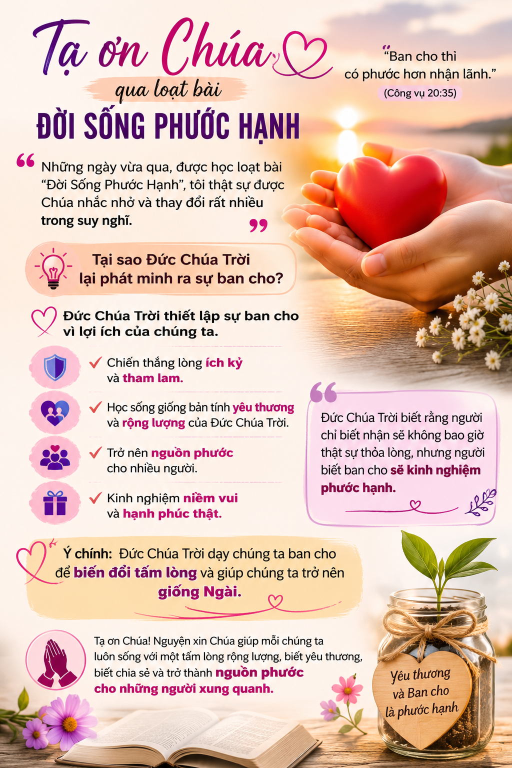 ĐỜI SỐNG PHƯỚC HẠNH