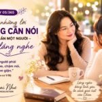 NGAY 5 -CÓ NHỮNG LỜI KHÔNG CẦN NÓI – CHỈ CẦN MỘT NGƯỜI BIẾT LẮNG NGHE